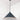 From The Anvil's Accent White Gloss Hockley Pendant; #colour_soot