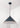 From The Anvil's Accent White Gloss Hockley Pendant; #colour_soot