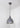 From The Anvil's Hammered Nickel Hammered Nickel Brindley Pendant; #colour_bluff