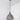 From The Anvil's Hammered Nickel Hammered Nickel Brindley Pendant; #colour_bluff