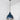 From The Anvil's Hammered Nickel Hammered Nickel Brindley Pendant; #colour_dusk