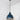 From The Anvil's Hammered Nickel Hammered Nickel Brindley Pendant; #colour_dusk