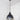 From The Anvil's Hammered Nickel Hammered Nickel Brindley Pendant; #colour_elan-black