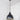 From The Anvil's Hammered Nickel Hammered Nickel Brindley Pendant; #colour_elan-black