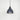 From The Anvil's Hammered Nickel Hammered Nickel Brindley Pendant; #colour_slate