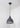 From The Anvil's Hammered Nickel Hammered Nickel Brindley Pendant; #colour_slate