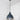 From The Anvil's Hammered Nickel Hammered Nickel Brindley Pendant; #colour_soot