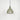 From The Anvil's Hammered Nickel Hammered Nickel Brindley Pendant; #colour_tump