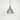 From The Anvil's Hammered Nickel Hammered Nickel Brindley Pendant; #colour_tump