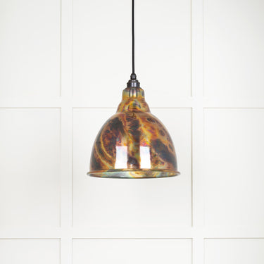 From The Anvil's Burnished Burnished Brindley Pendant; #colour_bare