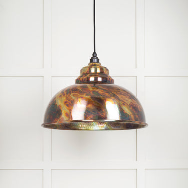 From The Anvil's Burnished Burnished Harborne Pendant; #colour_bare
