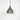 From The Anvil's Hammered Brass Hammered Brass Brindley Pendant; #colour_bluff