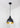 From The Anvil's Hammered Brass Hammered Brass Brindley Pendant; #colour_elan-black