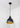 From The Anvil's Hammered Brass Hammered Brass Brindley Pendant; #colour_elan-black