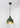 From The Anvil's Hammered Brass Hammered Brass Brindley Pendant; #colour_heath