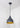 From The Anvil's Hammered Brass Hammered Brass Brindley Pendant; #colour_slate