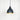 From The Anvil's Hammered Brass Hammered Brass Brindley Pendant; #colour_soot