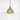 From The Anvil's Hammered Brass Hammered Brass Brindley Pendant; #colour_tump