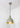 From The Anvil's Hammered Brass Hammered Brass Brindley Pendant; #colour_tump