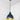 From The Anvil's Smooth Brass Smooth Brass Brindley Pendant; #colour_dusk