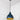 From The Anvil's Smooth Brass Smooth Brass Brindley Pendant; #colour_dusk