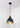 From The Anvil's Smooth Brass Smooth Brass Brindley Pendant; #colour_elan-black