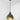 From The Anvil's Smooth Brass Smooth Brass Brindley Pendant; #colour_heath
