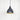 From The Anvil's Smooth Brass Smooth Brass Brindley Pendant; #colour_slate