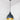 From The Anvil's Smooth Brass Smooth Brass Brindley Pendant; #colour_soot