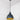 From The Anvil's Smooth Brass Smooth Brass Brindley Pendant; #colour_soot