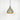 From The Anvil's Smooth Brass Smooth Brass Brindley Pendant; #colour_tump