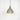 From The Anvil's Smooth Brass Smooth Brass Brindley Pendant; #colour_tump
