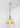 From The Anvil's Smooth Brass Smooth Brass Brindley Pendant; #colour_bare