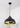 From The Anvil's Hammered Brass Hammered Brass Harborne Pendant; #colour_elan-black
