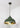 From The Anvil's Hammered Brass Hammered Brass Harborne Pendant; #colour_heath