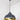 From The Anvil's Hammered Brass Hammered Brass Harborne Pendant; #colour_slate