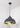 From The Anvil's Hammered Brass Hammered Brass Harborne Pendant; #colour_slate