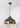 From The Anvil's Hammered Brass Hammered Brass Harborne Pendant; #colour_slate