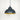 From The Anvil's Hammered Brass Hammered Brass Harborne Pendant; #colour_soot