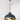 From The Anvil's Hammered Brass Hammered Brass Harborne Pendant; #colour_soot