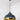 From The Anvil's Hammered Brass Hammered Brass Harborne Pendant; #colour_soot