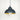 From The Anvil's Hammered Brass Hammered Brass Harborne Pendant; #colour_soot