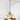 From The Anvil's Hammered Brass Hammered Brass Harborne Pendant; #colour_bare