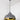 From The Anvil's Smooth Brass Smooth Brass Harborne Pendant; #colour_bluff