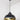 From The Anvil's Smooth Brass Smooth Brass Harborne Pendant; #colour_elan-black