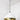 From The Anvil's Smooth Brass Smooth Brass Harborne Pendant; #colour_flock