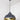 From The Anvil's Smooth Brass Smooth Brass Harborne Pendant; #colour_slate