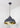 From The Anvil's Smooth Brass Smooth Brass Harborne Pendant; #colour_slate