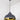 From The Anvil's Smooth Brass Smooth Brass Harborne Pendant; #colour_slate