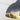From The Anvil's Smooth Brass Smooth Brass Harborne Pendant; #colour_slate